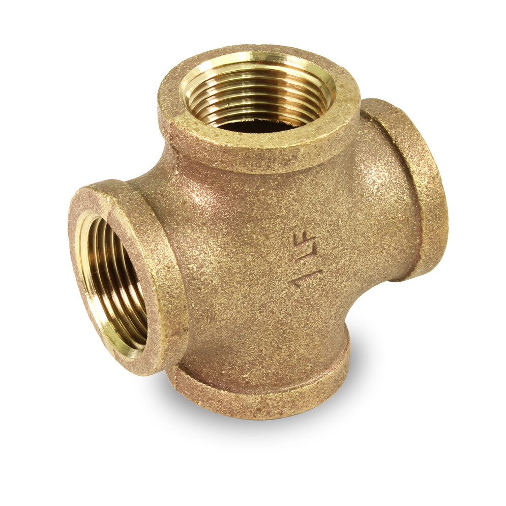 Female Threaded Lead Free Brass Cross