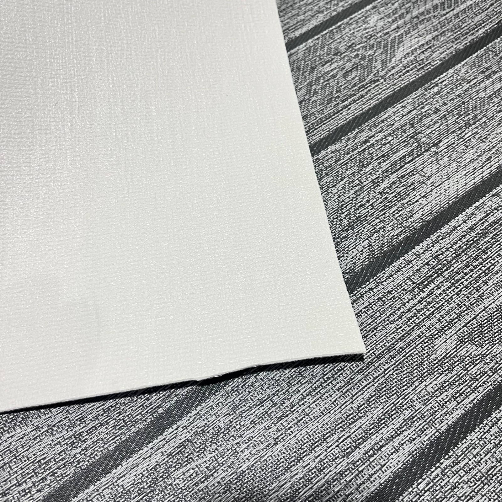 Woven Vinyl Flooring | Woodland Teak - Greysmoke | 8'6" W | Choose Your Length