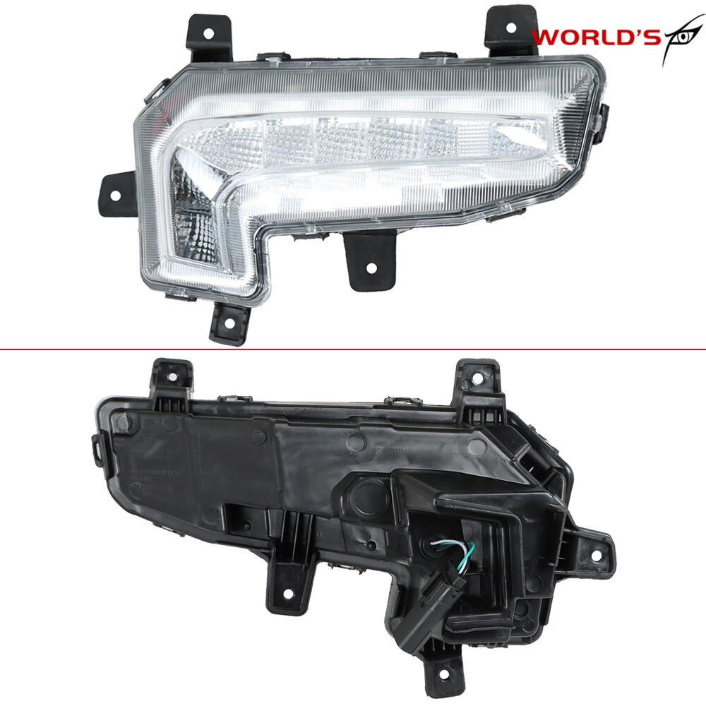 Fit For 2016 2017 2018 Chevy Malibu Front LED Fog Lights Bumper Driving Lamps