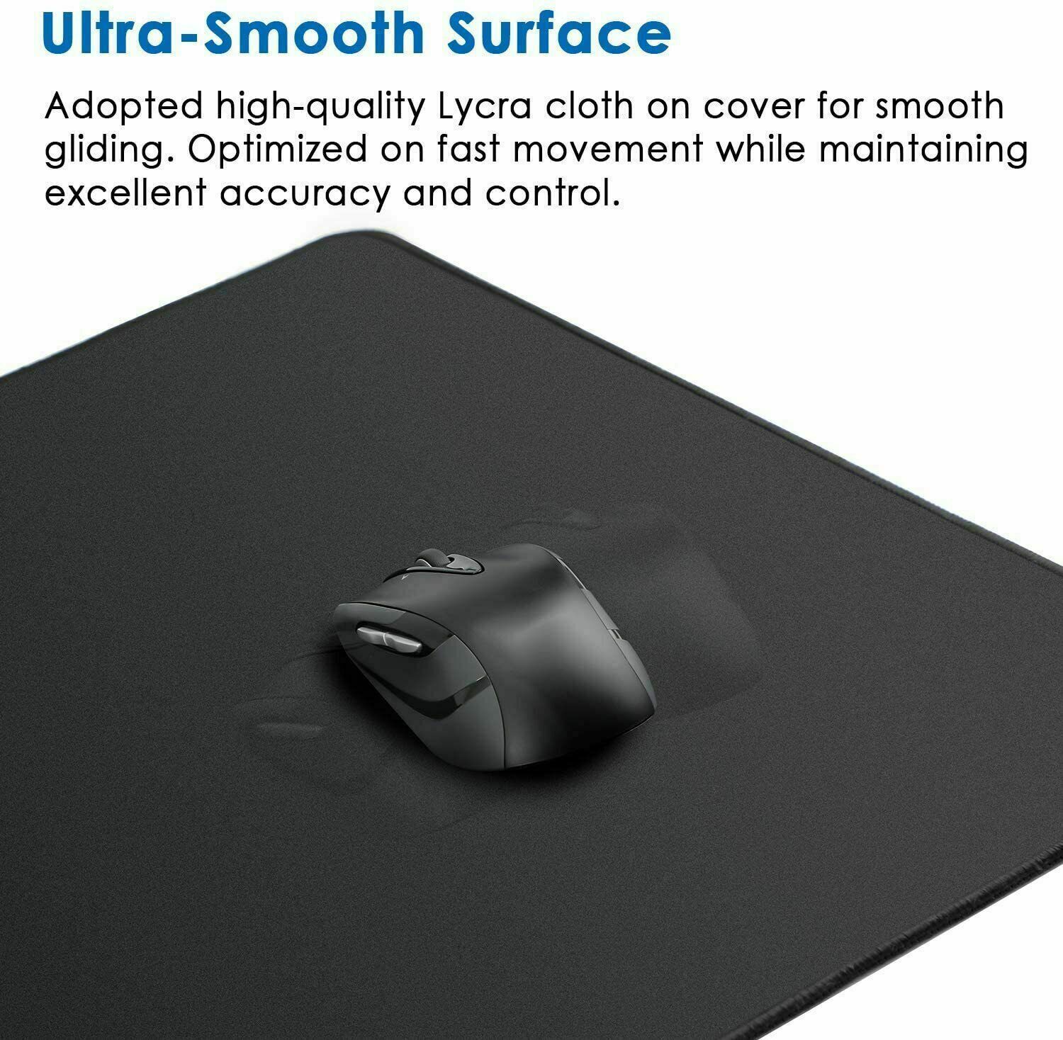 5PCS Gaming Mouse Pad Mat Stitched Edges Non-Slip Waterproof Mousepad