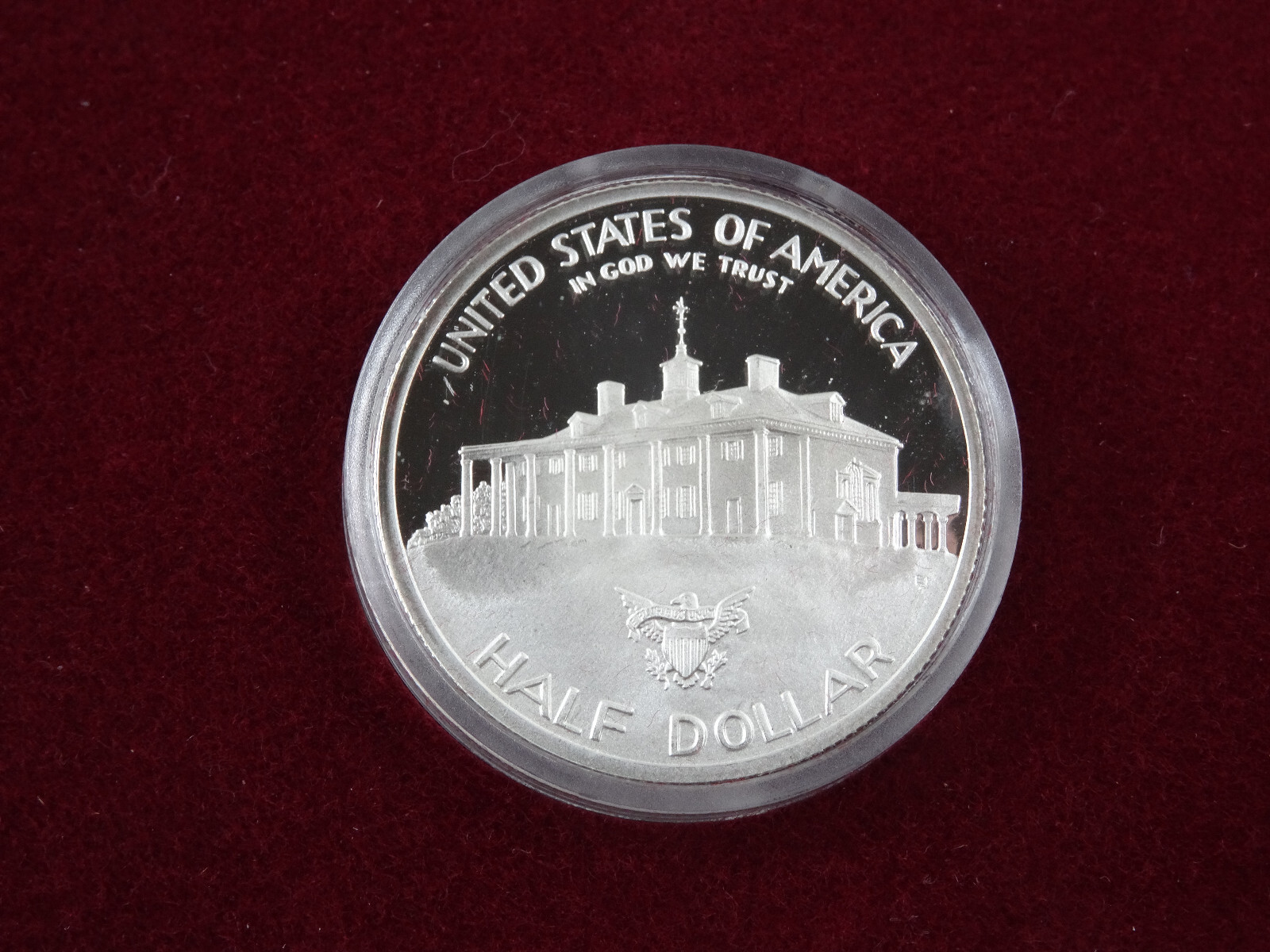 1982-S George Washington Commemorative Half Dollar Proof 50C 90% SIlver US Coin