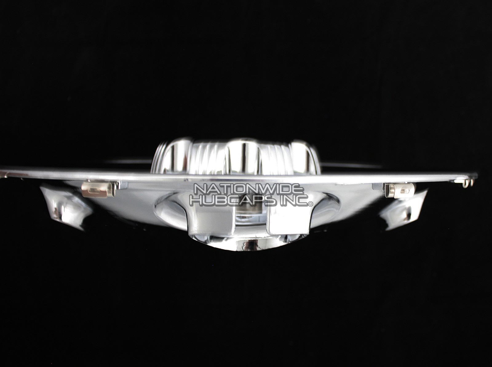 4 CHROME Express Van 16" 8 Lug Wheel Skins Hub Caps Rim Simulators Center Covers