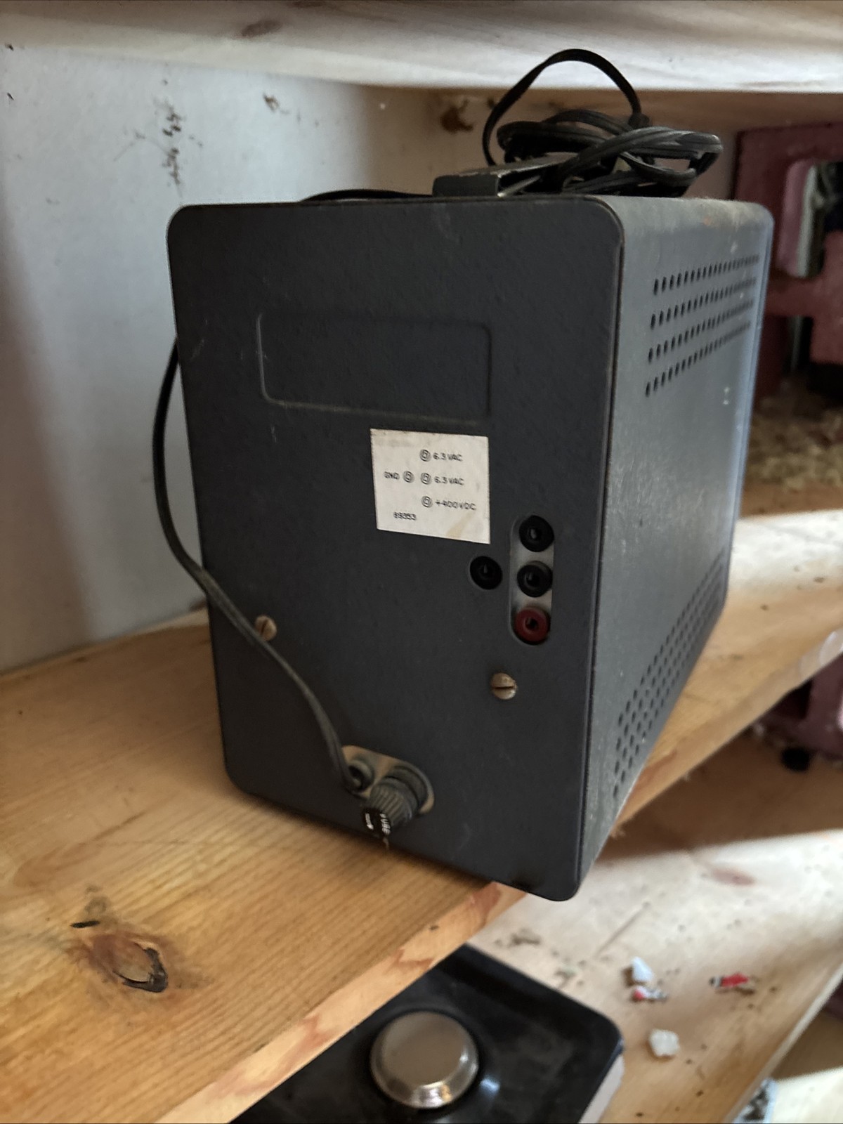 Vintage RCA Oscilloscope Institutes 54-45 ￼ tubed Not Tested As Is