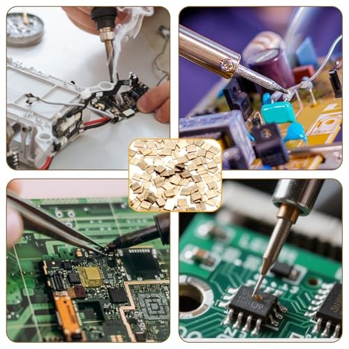 3 Gram Silver Solder for Jewelry Making, 1.5x1.5mm Low Temp Precut Silver