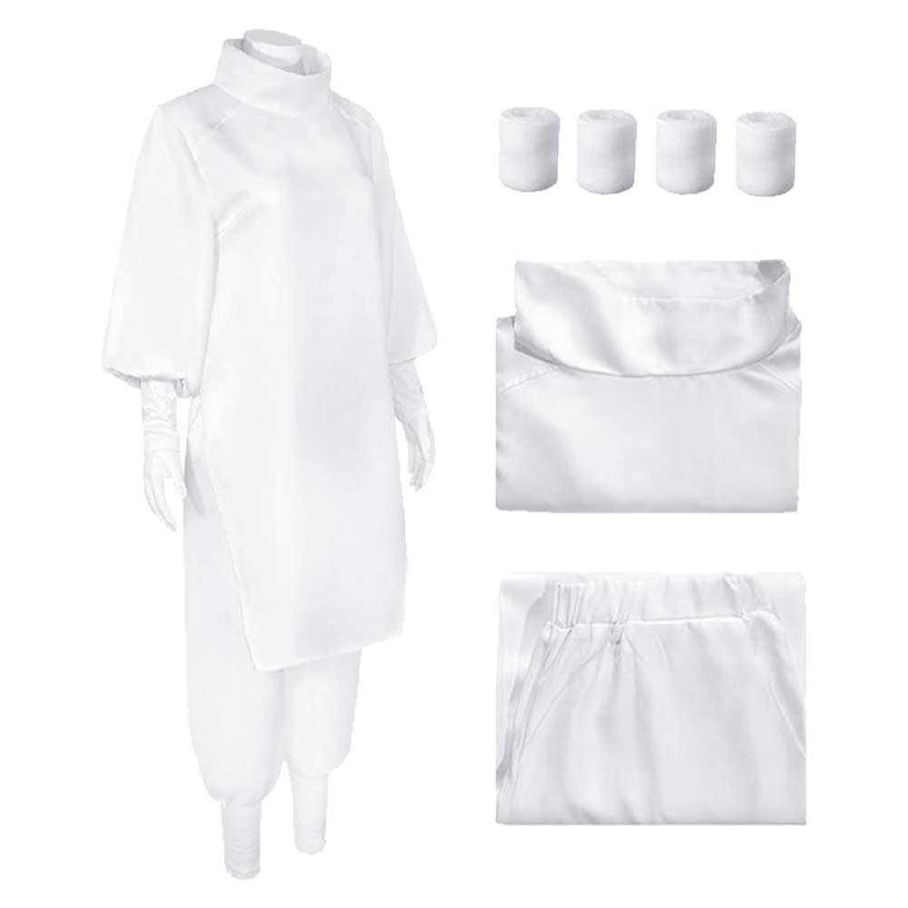 Anime Hajime Kashimo Cosplay Costume White Halloween Coat Pants Uniform Outfits