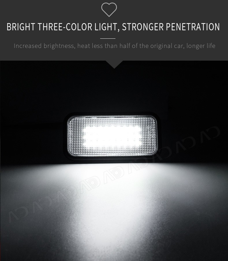 2PCS LED Cargo/Trunk Light For Chevrolet Silverado/GMC Sierra 1500 2500HD 3500HD