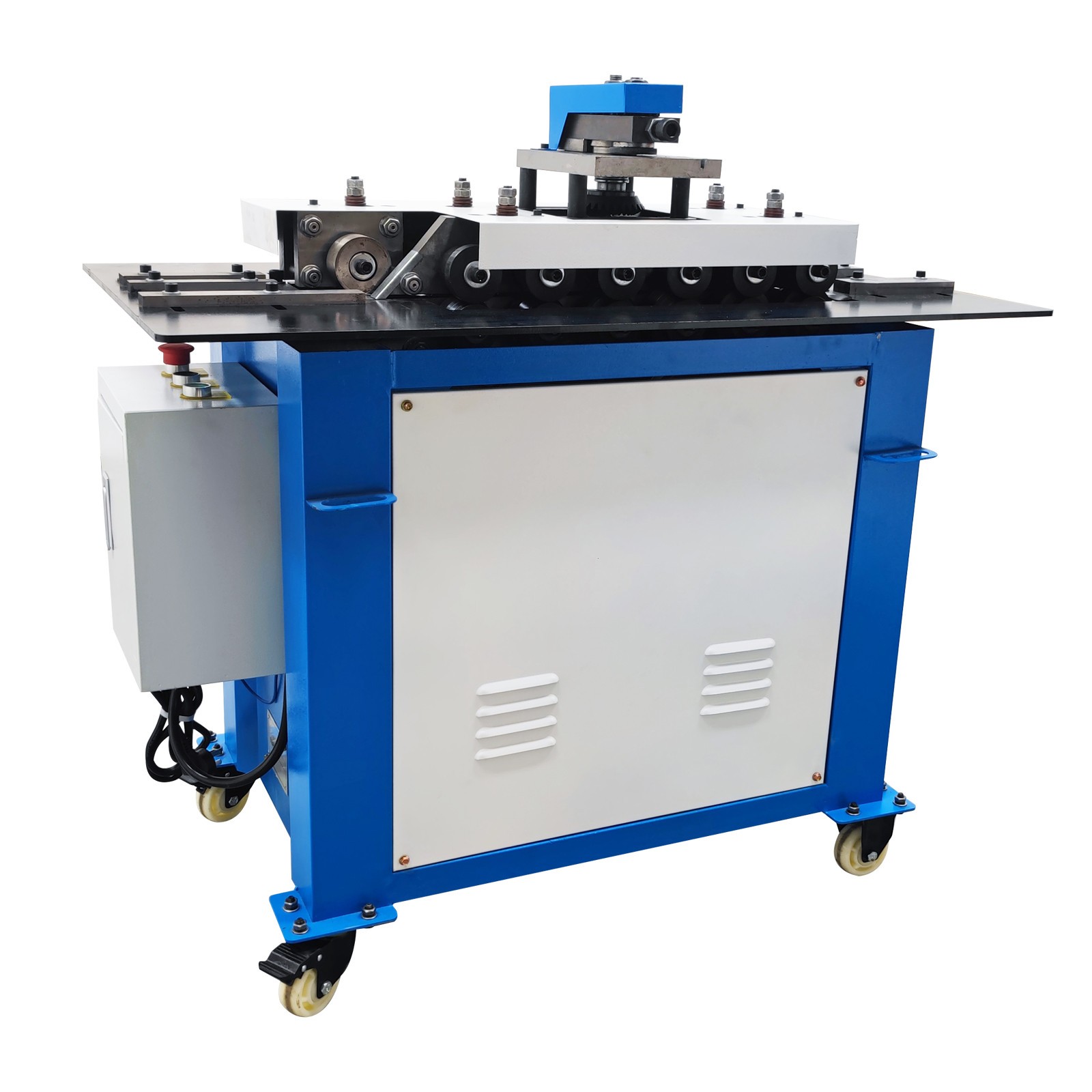 7Type Edge Biting Machine Air Duct Rolling Machine220V Seam Lock Forming Machine