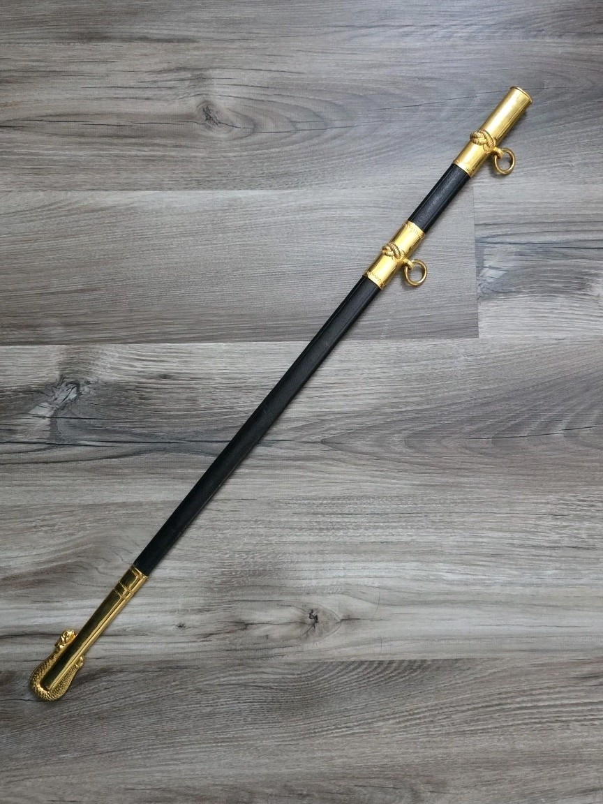US Naval Academy's Officers Presentation Sword  Scabbard Original From 1970's