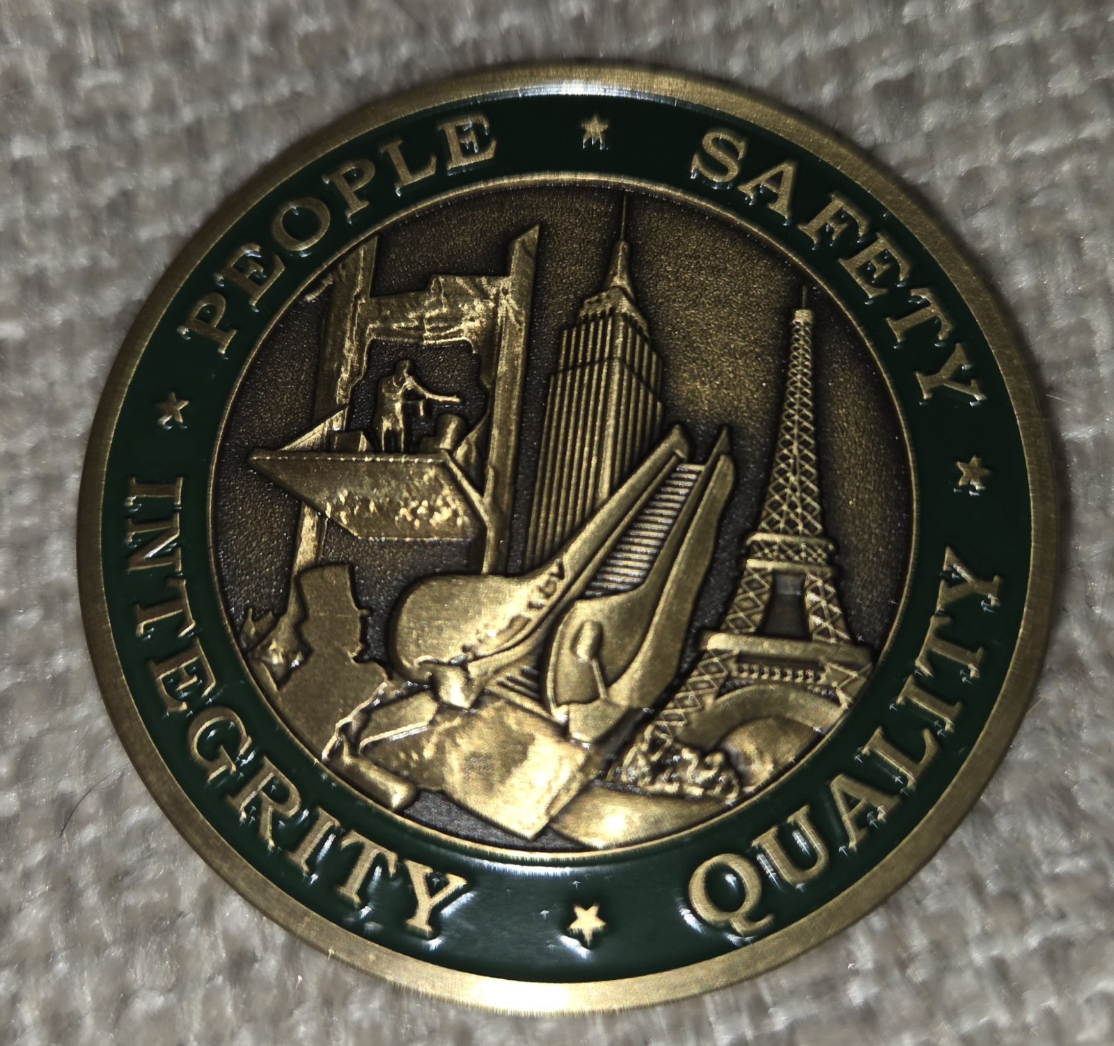 Otis Elevator South Carolina GBO Metal Token 1.75 Excellence In Execution