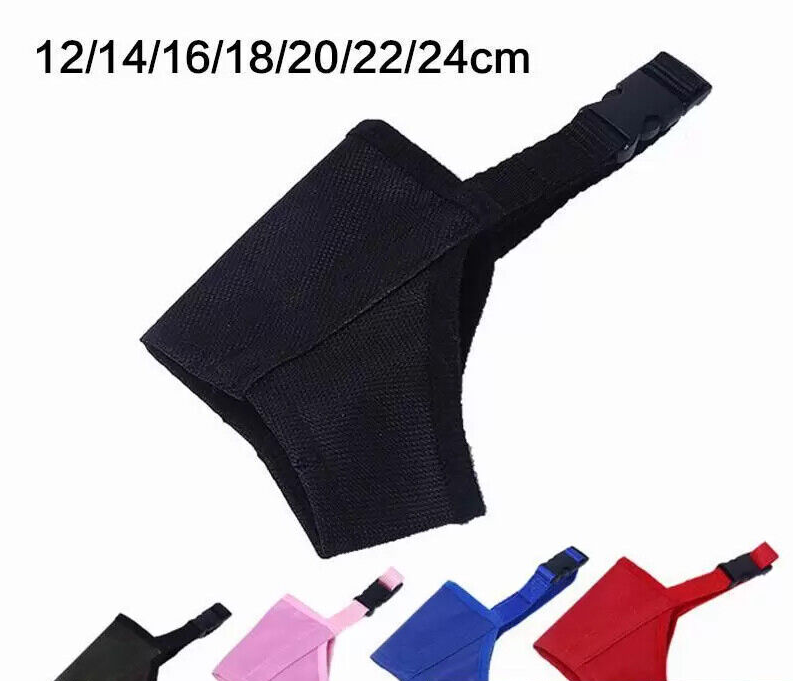 Adjustable Pet Dog Muzzle for XXS, XS, S, Medium, L, XL, XXL #1-#7 Dogs Safety