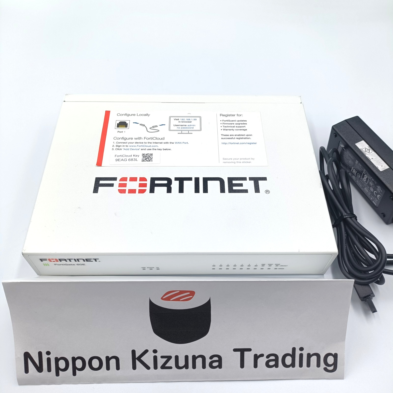 Fortinet FortiGate 60E FG-60E Network Security Firewall Appliance Tested Working