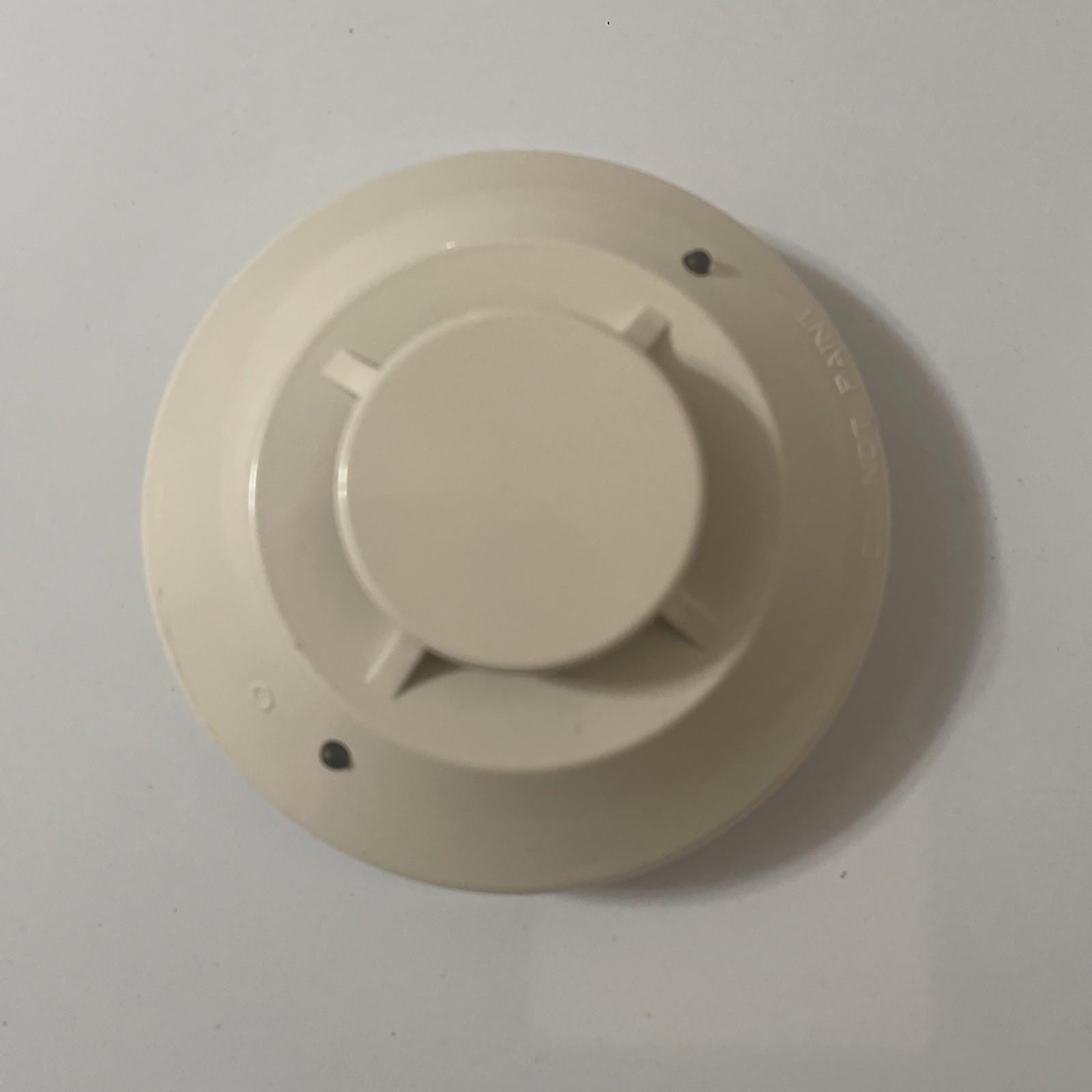 ASD-PL2F - Gamewell FCI Ivory Fire Alarm Addressable Smoke Detector - Tested