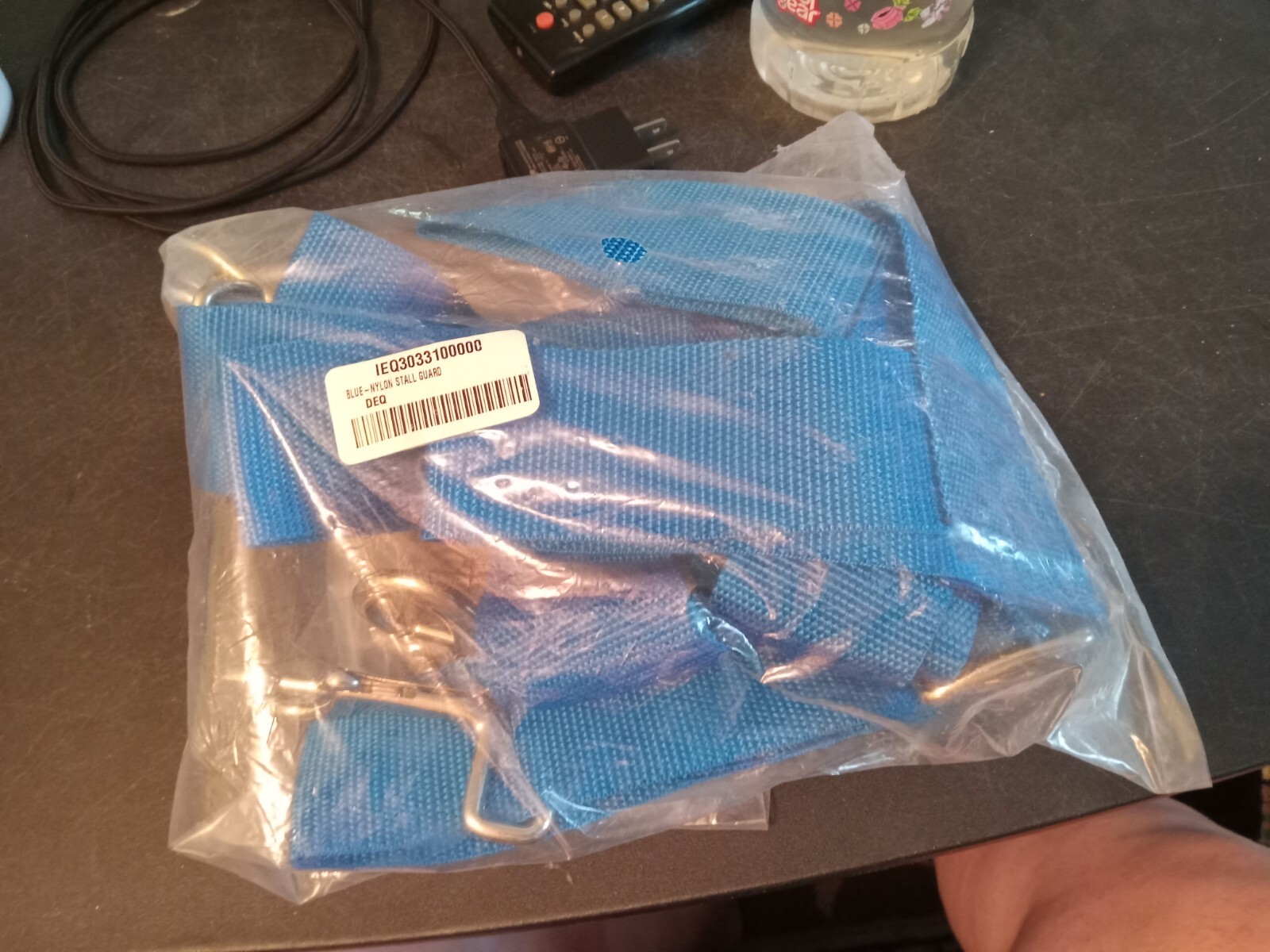 new nylon stall guard blue