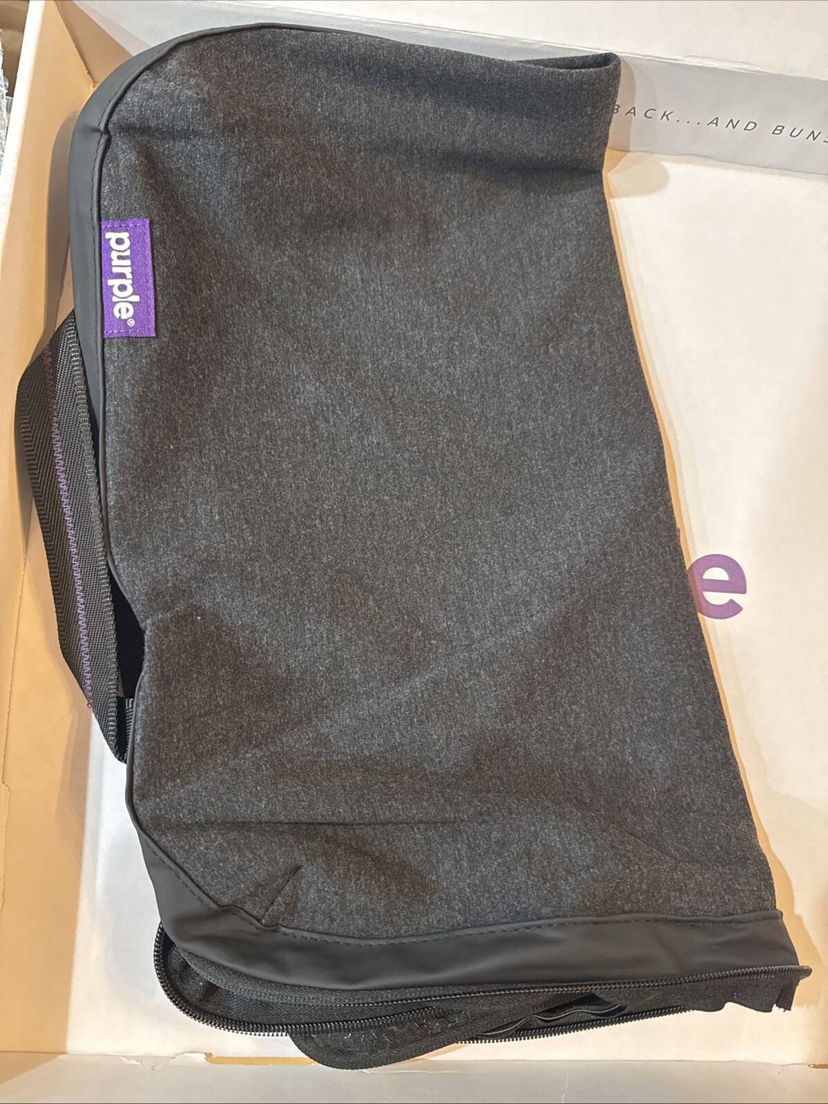 Purple Royal Seat Cushion 2” w/ Washable Cover NEW