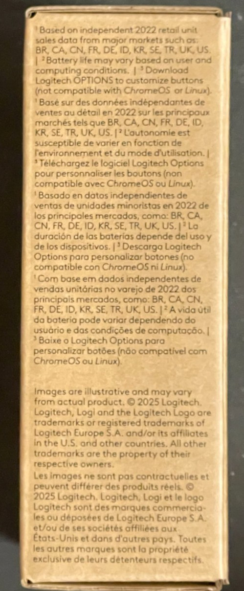 Logitech M510 WIRELESS MOUSE, High-Precision, 7 Buttons