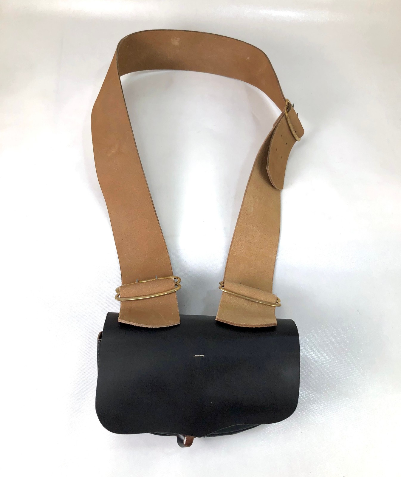 French & Indian War British "Battalion Box" - Cartridge Box with Sling