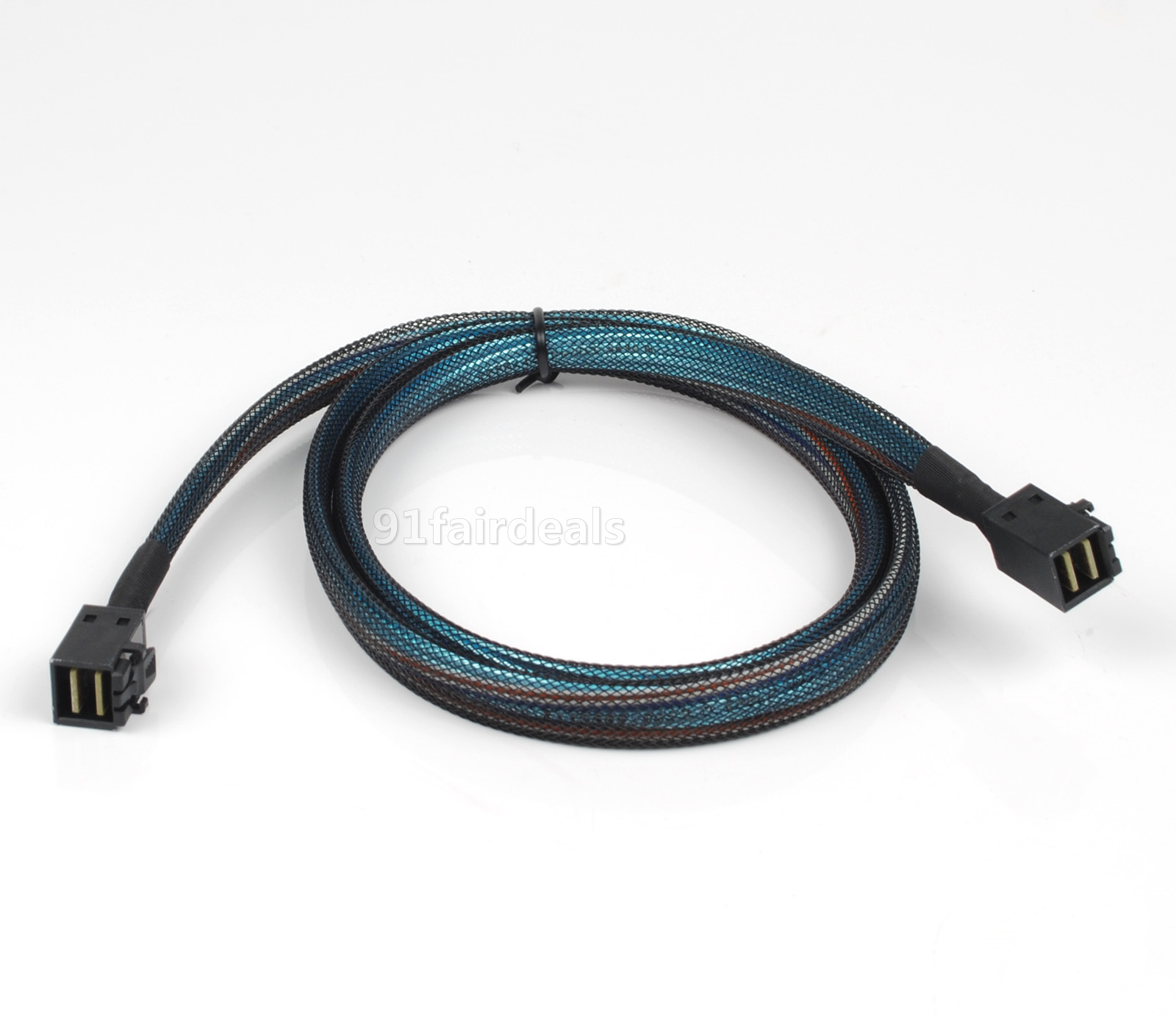 Mini SAS HD SFF-8643 to SFF8643 Server Straight / Angle Raid Data Cable 0.5M/1M