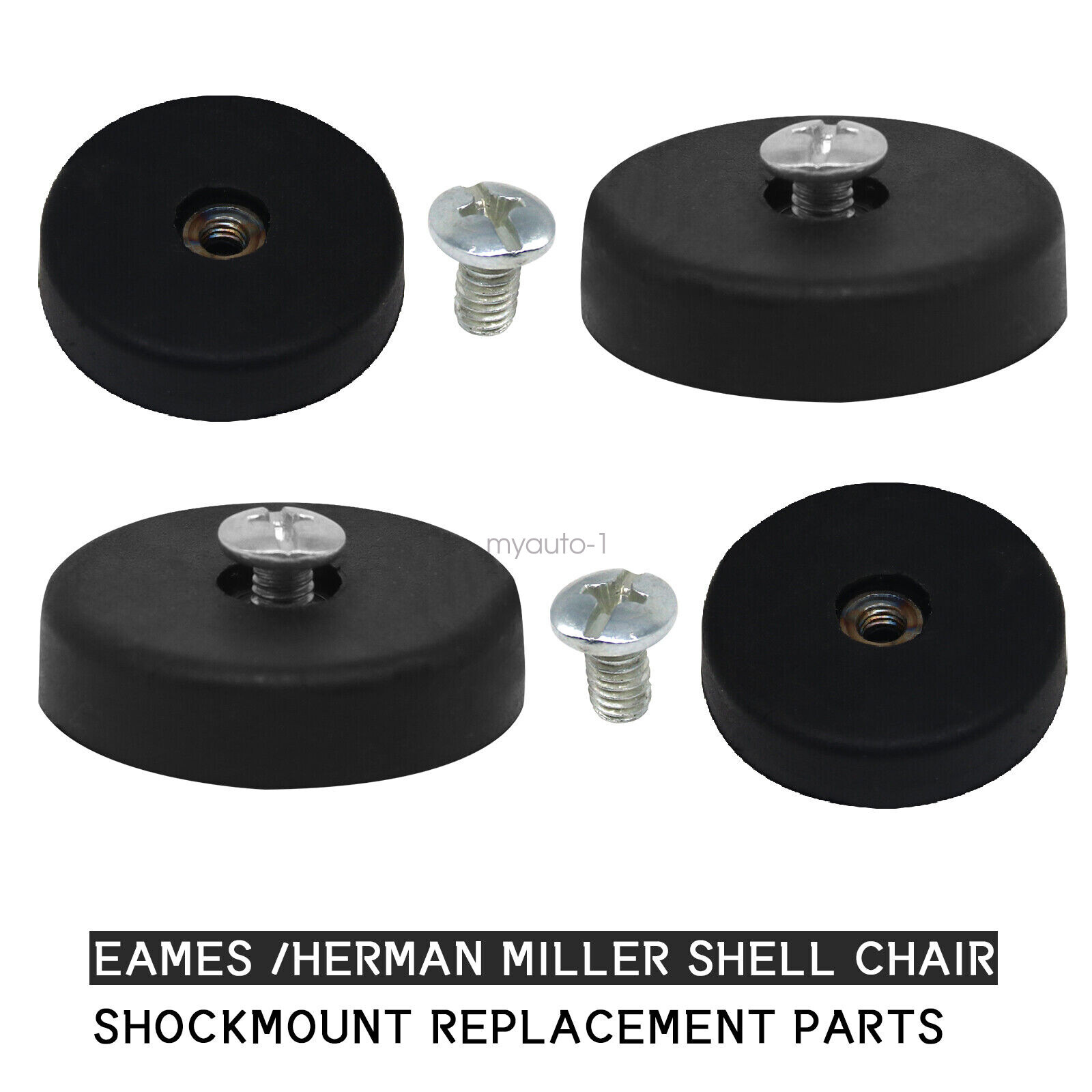 SHOCK MOUNTS FOR EAMES HERMAN MILLER SHELL CHAIR SHOCKMOUNT REPLACEMENT PARTS