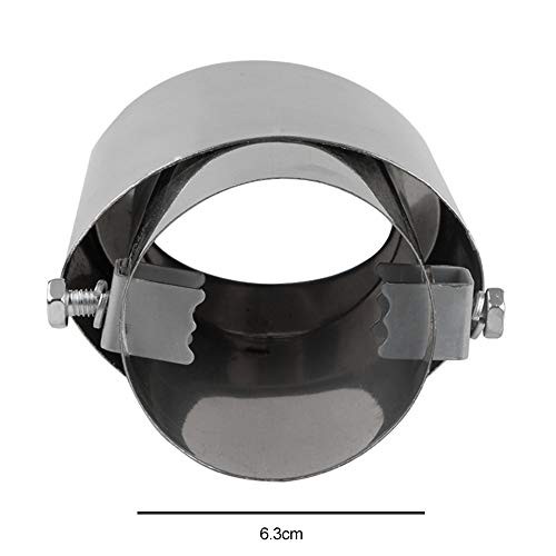 Universal Straight Type Stainless Steel Car Exhaust Tail Muffler Tip Pipes Fit