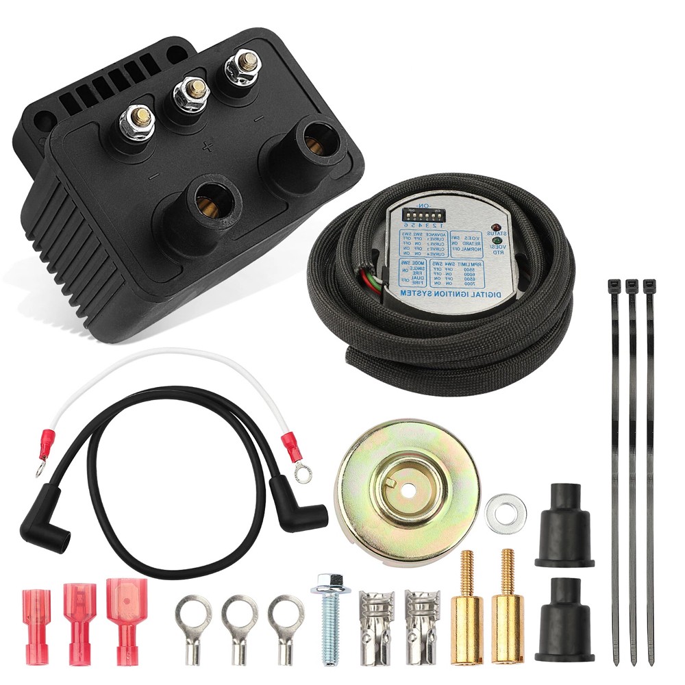 NEW 53-660 Ultima Single Fire Programmable Ignition Kit For Big Twin Evo 53-644