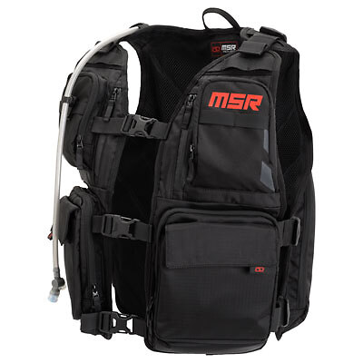 MSR Rover Vest w/Tool Pack-W/Hydro Bladder :One Size Fits Most:Black-Dual Sport