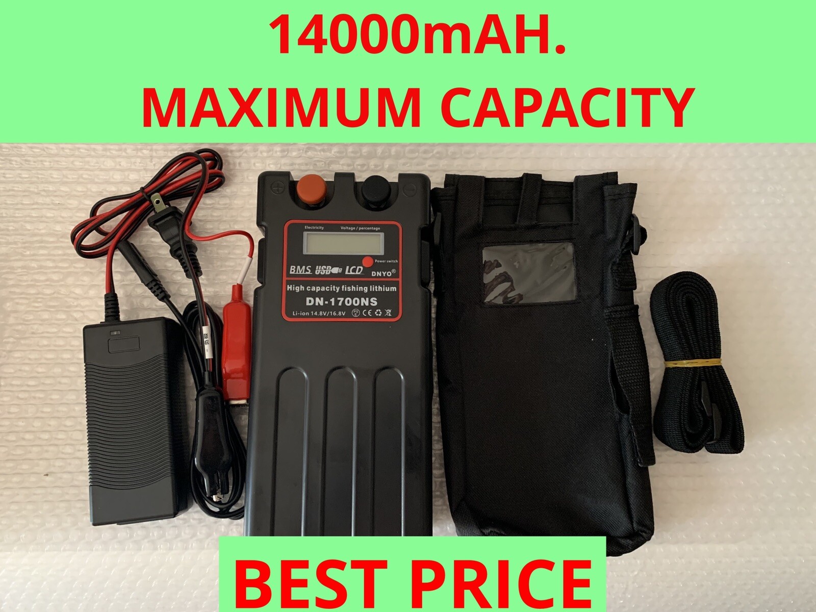 14000Mah 14.8V Electric Reel Battery SUPER LITHIUM BATTERY FOR DAIWA SHIMANO