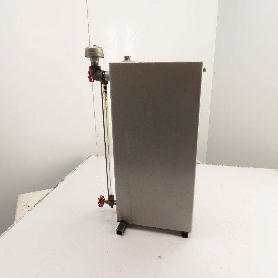 4.5 Gallon Steel Vertical Hydraulic Oil Reservoir Tank with Breather