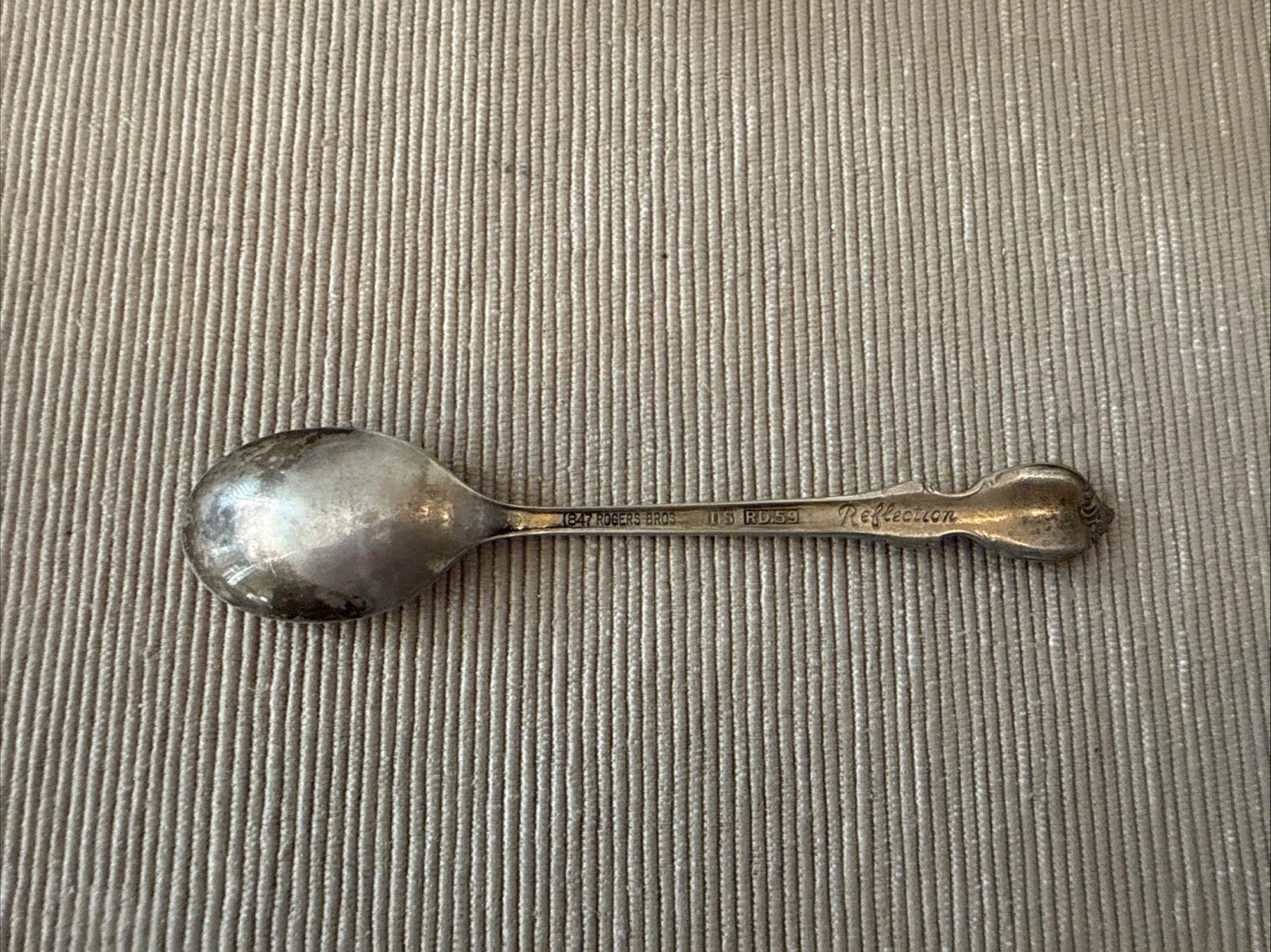 Carcross Y T (Yukon Territory) Gold Nugget Silver Plated Spoon