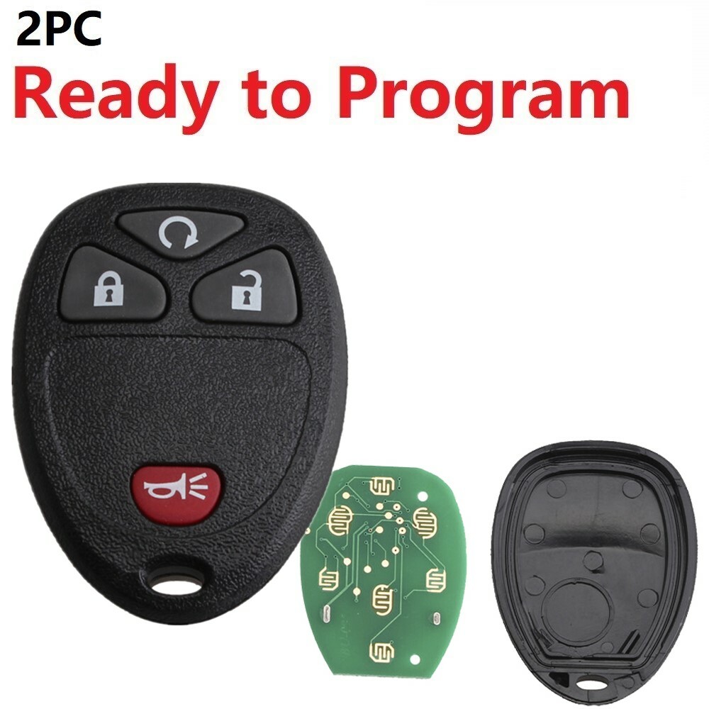 2 For 07 2008 2009 2010 2011 2012 2013 Chevy Silverado 1500 2500 Remote Key Fob