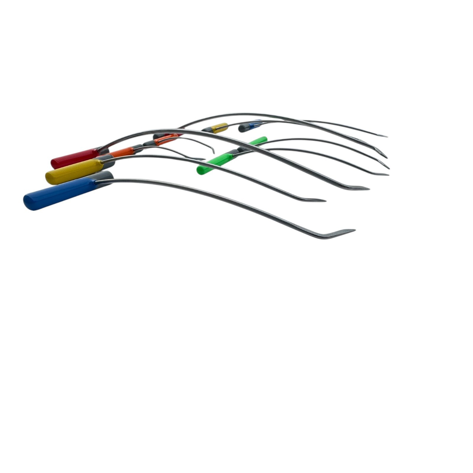 The Navoris Edition 10-Piece Sharp Tip Single Bend Left & Right Steel Pdr İNOX