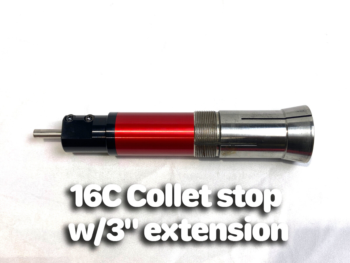 16C Collet Stop Extension 3", 6", 12" Brand New