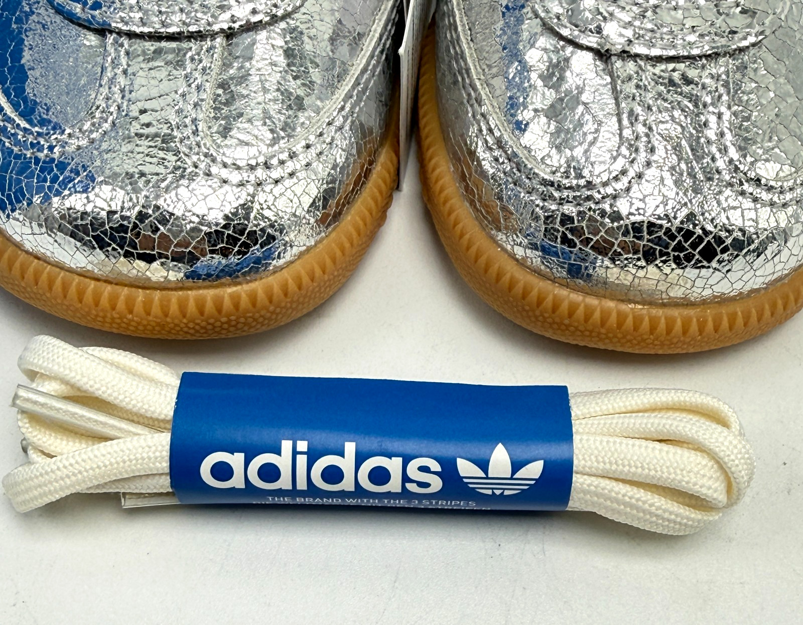 ADIDAS Samba OG EL I Silver JS2096 Toddler shoes 5-9K