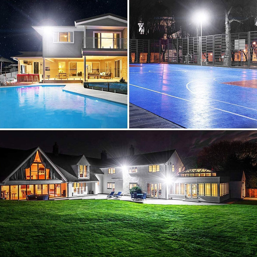 100W LED Flood Light Outdoor Garden Lamp Yard Security Landscape Spotlight IP66'