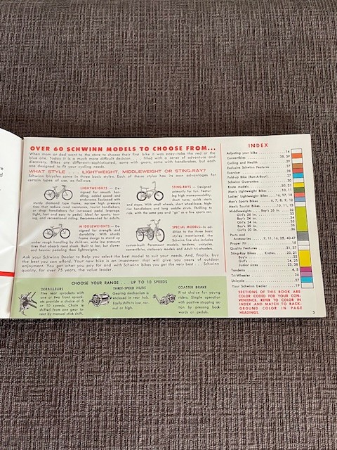 Schwinn Bicycle Diamond Jubilee Catalog 1970