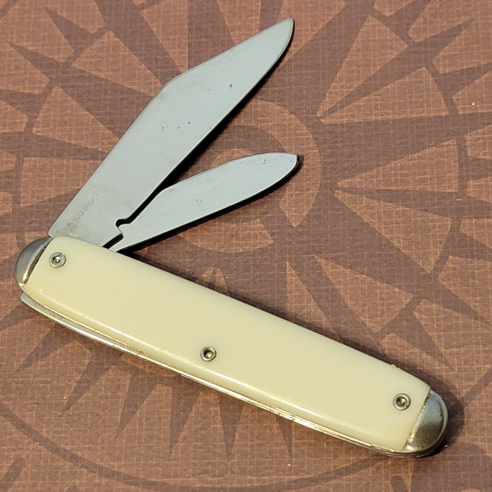 COCA COLA COKE Advertising Knife Made In USA 2 Blade Jack Smooth Handles