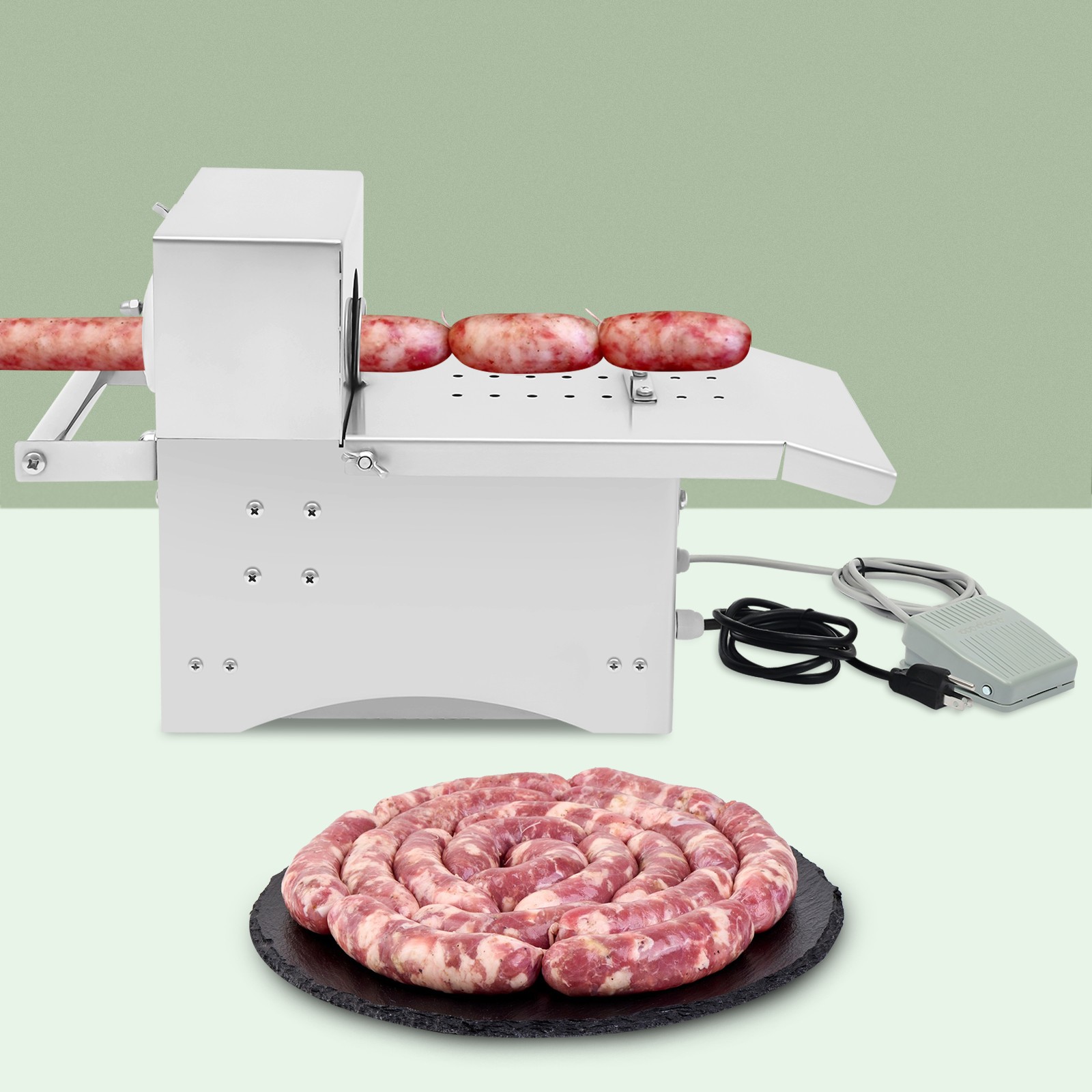 Automatic Electric Sausage Tying Machine,Electric Sausage Tying Machine w/ Pedal