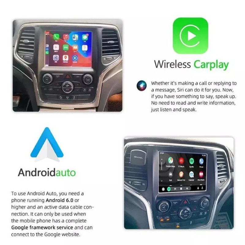 Apple CarPlay 8.4'' Android 15 Radio For Dodge Challenger Charger 2011-2023