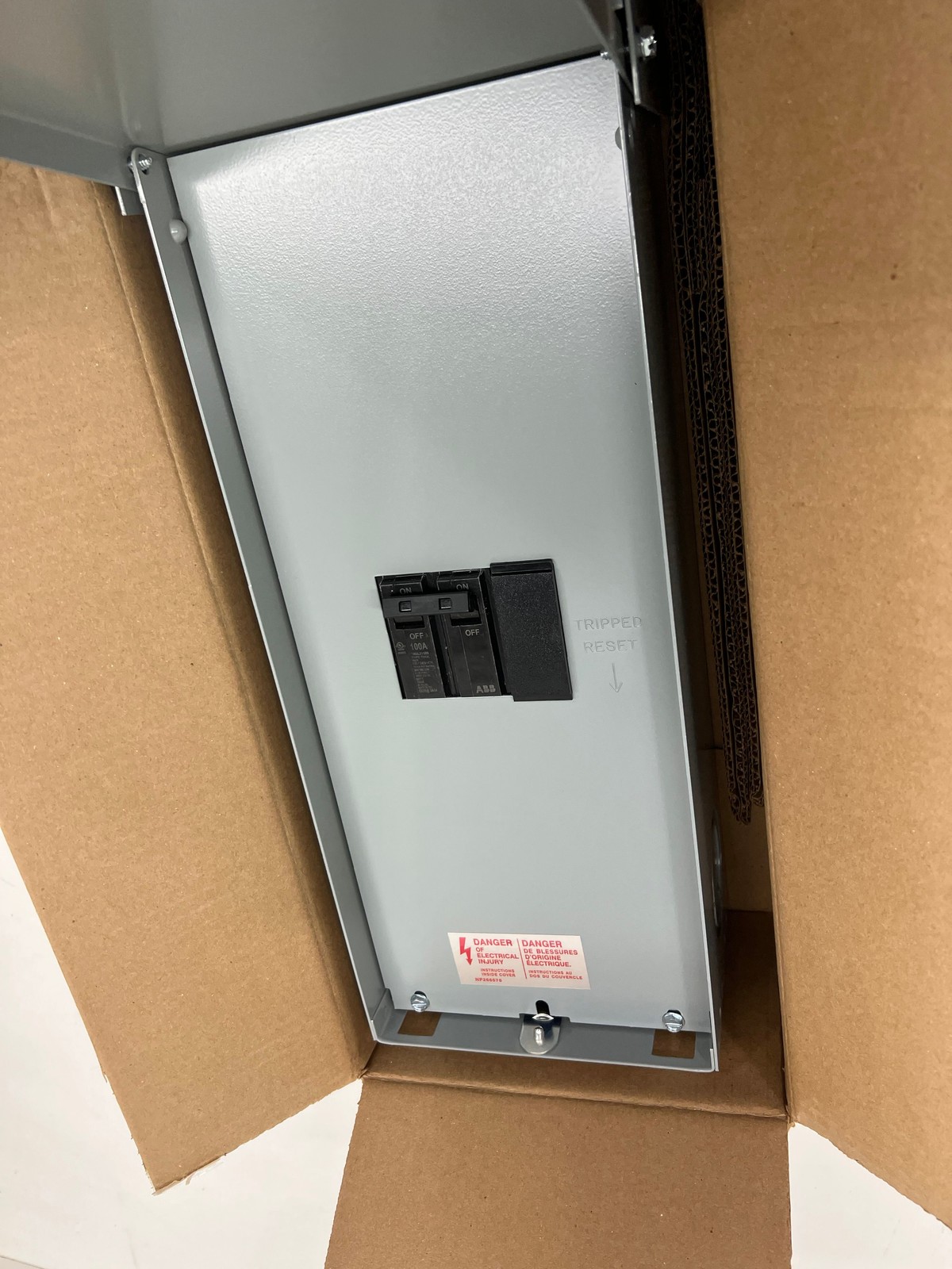 ABB 100 Amp Outdoor Circuit Breaker with Enclosure TQL100RE