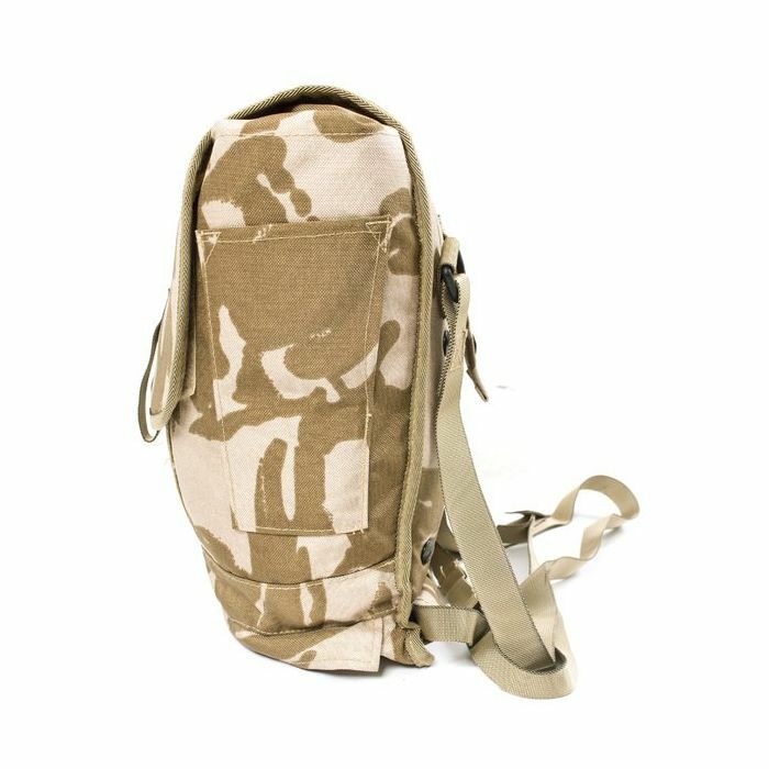 British Army Field Pack DPM Desert Respirator Gas Mask Bag 4240-99-800-9601
