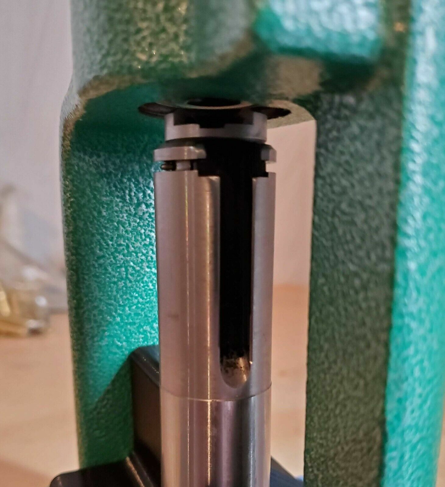 RCBS Rock Chucker Supreme and RC IV Primer Catcher with Hose *GREEN*