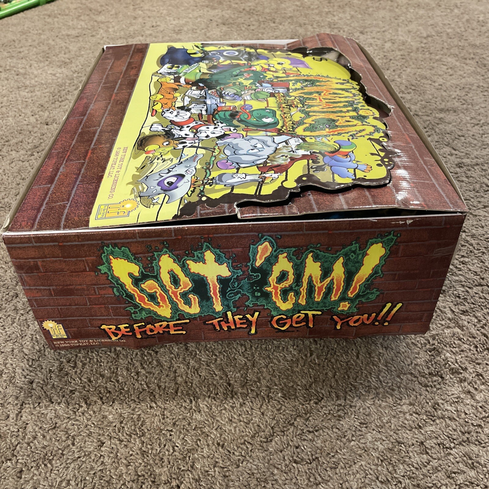 Box Of Meanies 1998 The Tough Mean Beanbags New In Packaging 13 Meanies Total