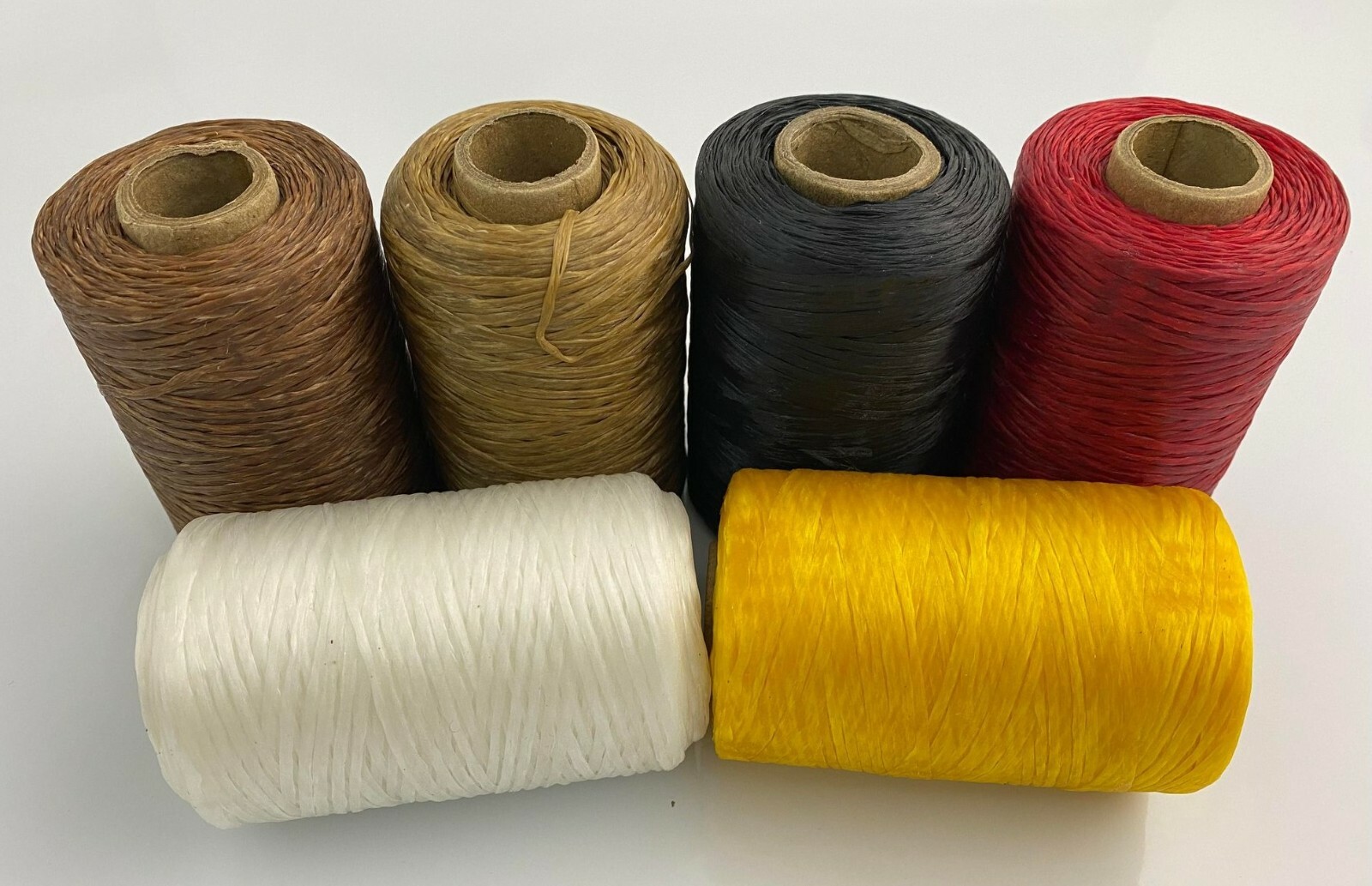 6 Rolls SINEW Sinue wax thread bead craft artificial beadwork fringe loom weave