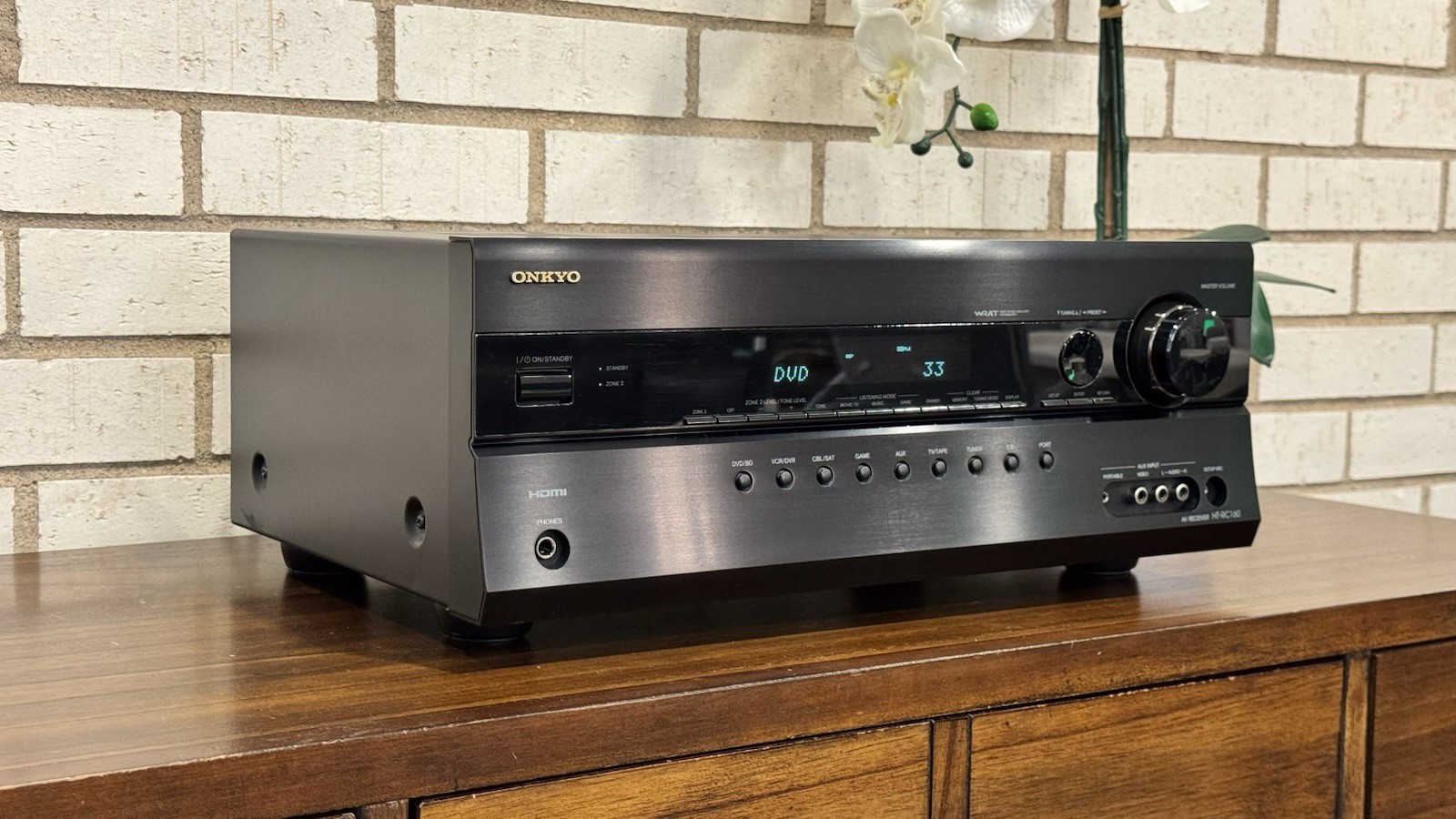 Onkyo HT-RC160 7.1 AV Receiver – Fully Working – No Remote