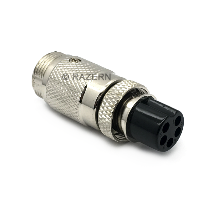 NEW Workman C4P5C 4-Pin Microphone to 5-Pin Adapter For Cobra CB Radio