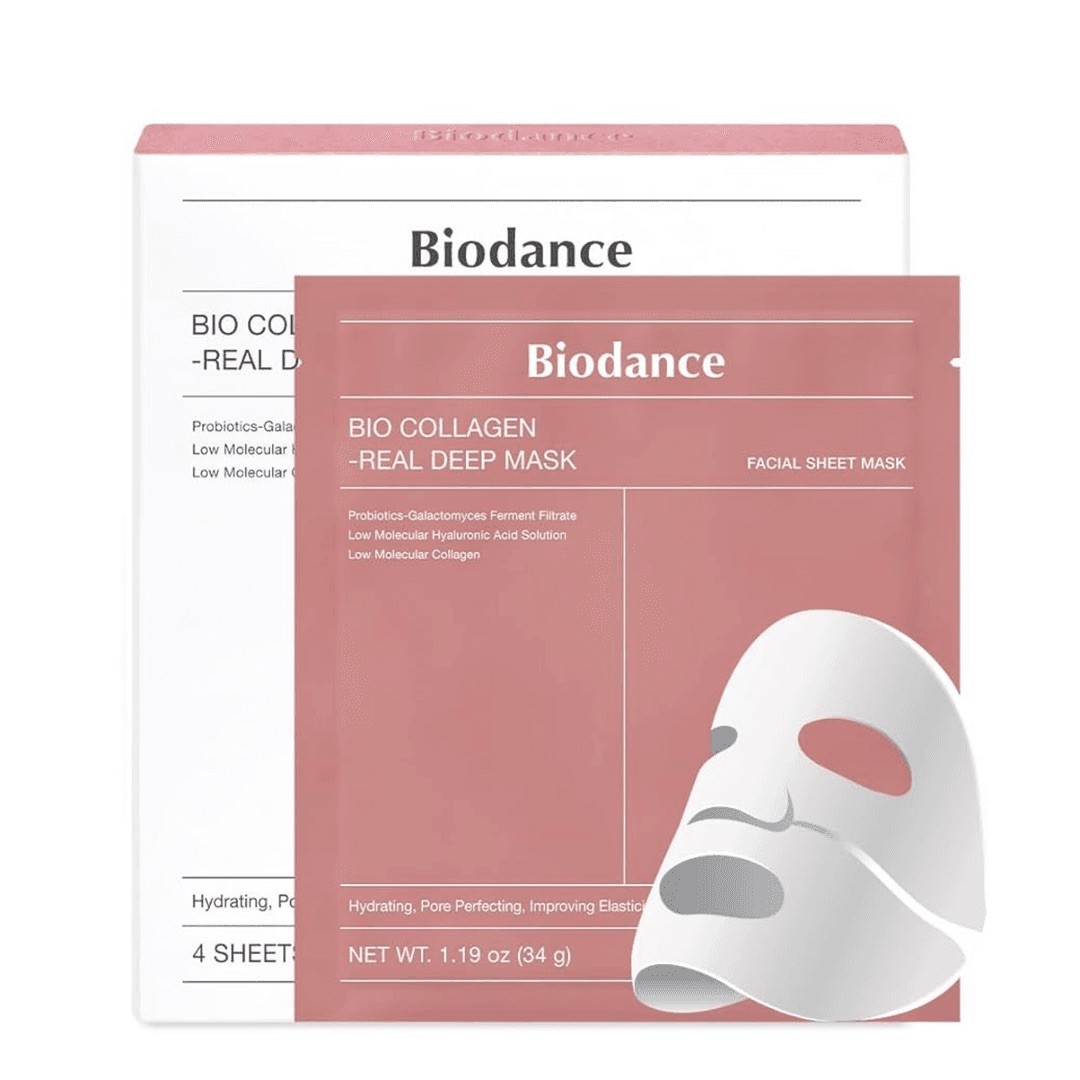 «Biodance Bio Collagen Real Deep Mask – 4 Sheets – USA Seller & Fast Shipping»