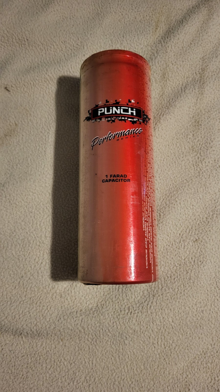 Rockford Fosgate 1 Farad Digital Capacitor punch performance series