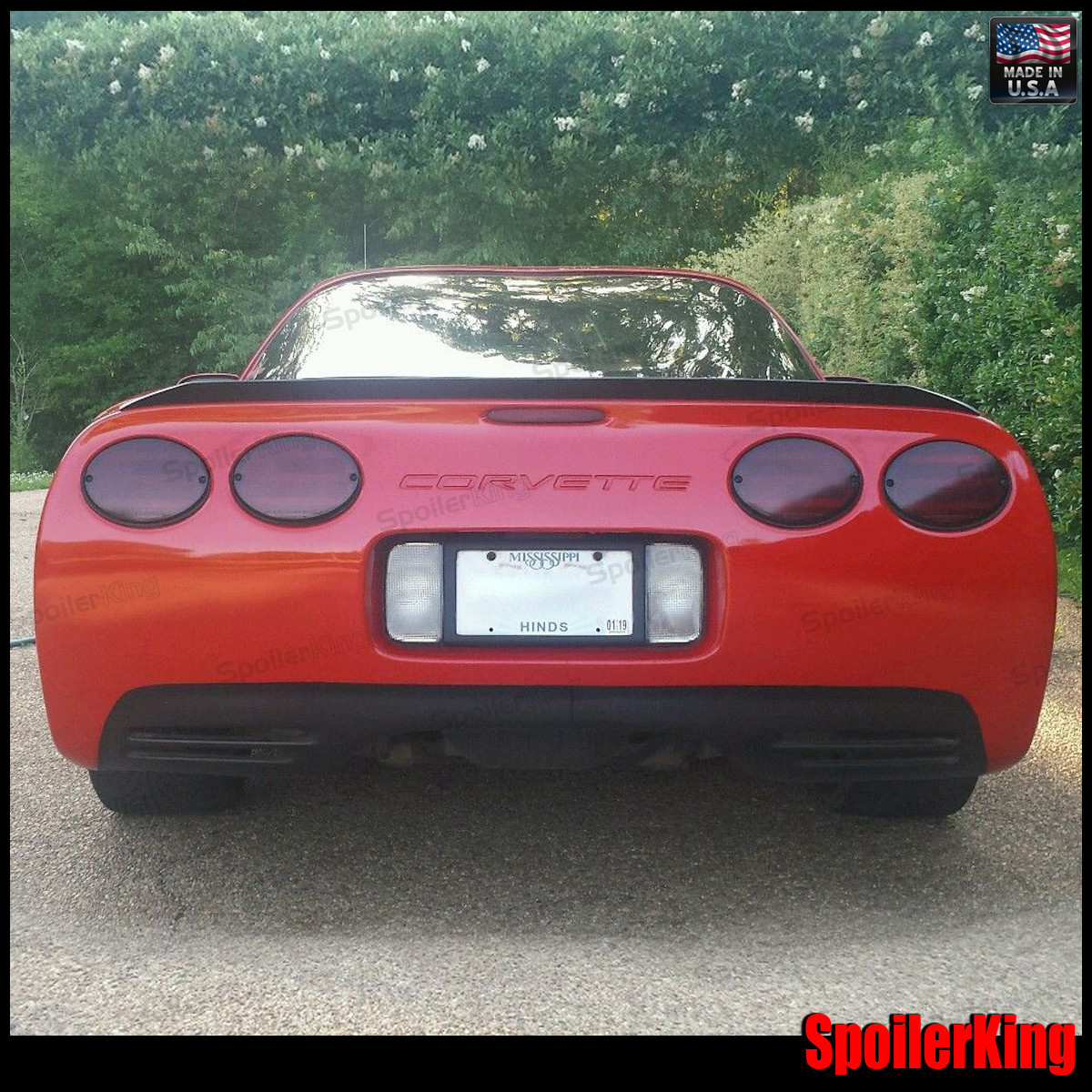 SpoilerKing Rear Trunk Spoiler DUCKBILL 284P (Fits: Corvette C5 1997-2004 all)