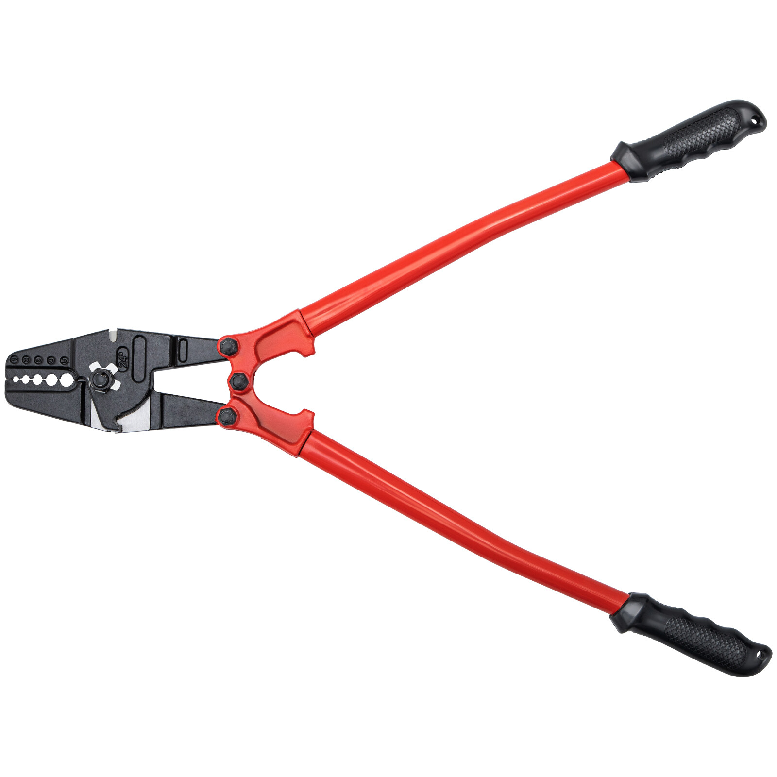 24'' Hand Swager Swaging Crimping Tool for Wire Rope Cable Swage 1/16''- 3/16''