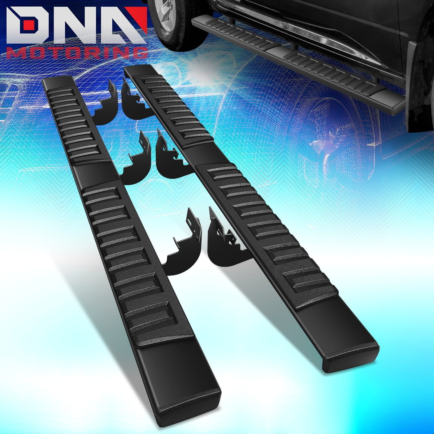 For 2009-2024 Ram 1500 2500 3500 Classic Crew Cab 6" Step Bar Running Boards