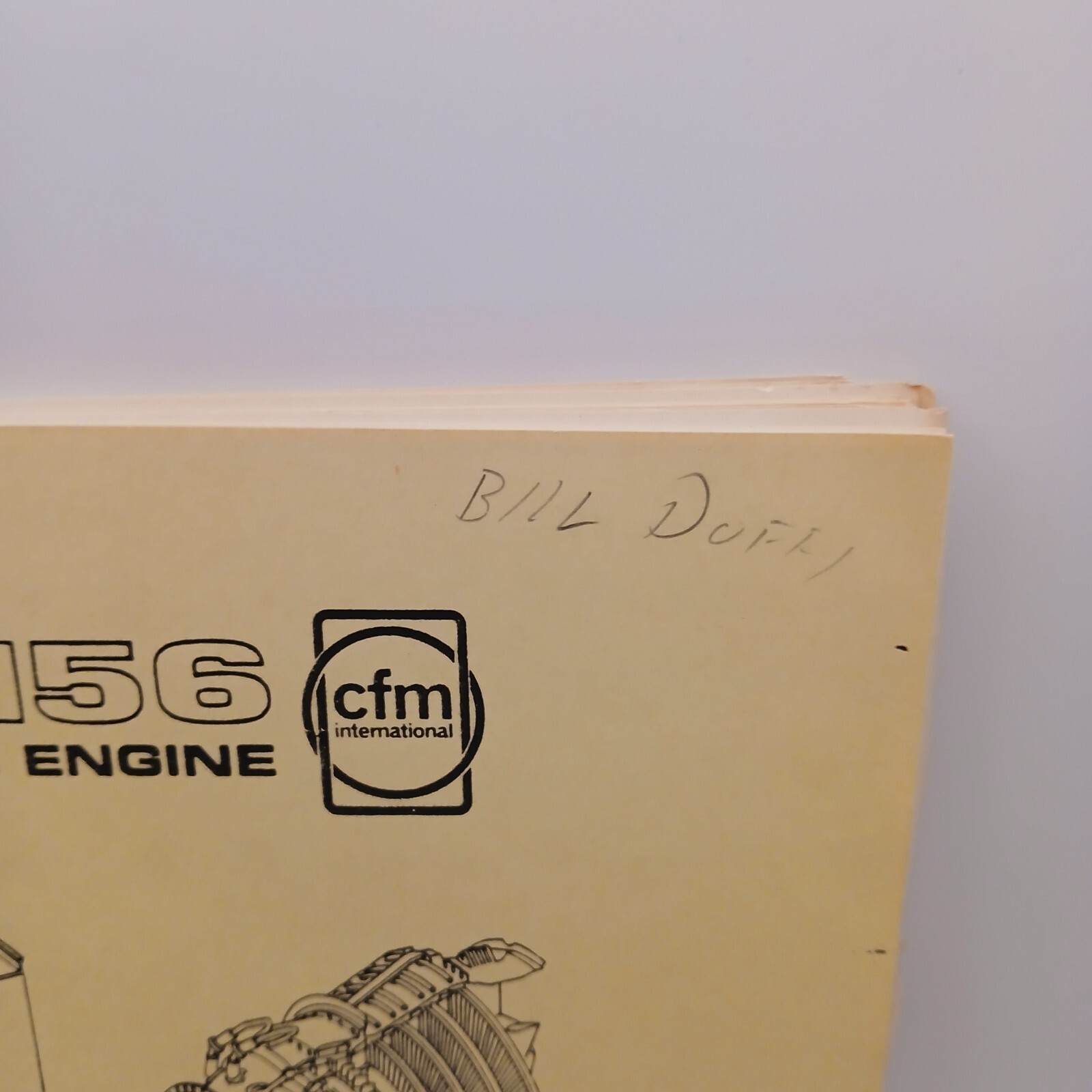 Vintage CFM International CFM56 Turbofan Engine - Engine Systems Training Manual